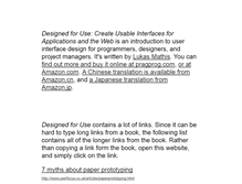 Tablet Screenshot of designedforuse.net